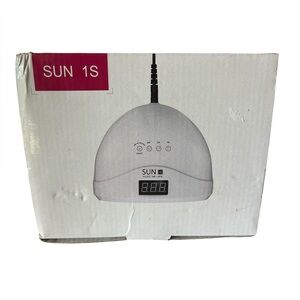 SUN 1S‎ 48W UV/LED Nail Lamp Gel Polish Dryer – White